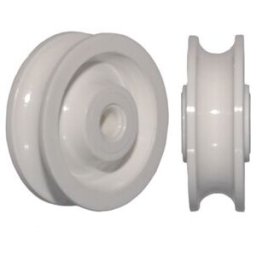 HBS BETZ, Poulie de câble 57/40, roue, diamètre 40 mm, largeur roue 13 mm, palier lisse plastique ; Heinrich Betz Söhne (87023)