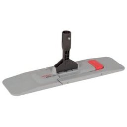 Sprintus Set de nettoyage avec support de balai, manche télescopique alu, serpillière microfibre blanc/bleu 400×1450 mm (301038)