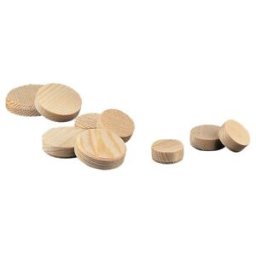 Hermann Wolz Plaquettes coniques Ø 30 mm bois de pin env. 260 pièces par boîte (-)