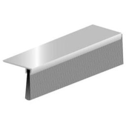 ELLEN Joint de seuil de porte IBS 90-36 incliné alu argent, H35 x L3000, HP28 ; Elton (41700030)
