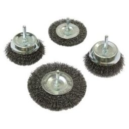 Makita ensemble de brosses rondes en acier 3 pièces (D-66070)