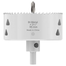 BOSCH Scie-cloche multi-matériaux avec porte-foret, 95 x 40 mm (2608594529)