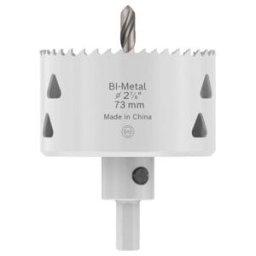 BOSCH Scie-cloche multi-matériaux avec porte-foret, 73 x 40 mm (2608594526)