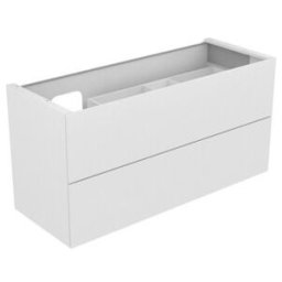 Keuco Meuble sous lavabo Edition 11 140x70x53,5 cm, placage chêne tabac (31268850000)
