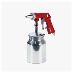 Pistolet de sablage STIER SSP-1000, 5 - 10 bar, Cap. 1L, pour arêtes, pierres, jonctions, contre la rouille et peinture (903027)