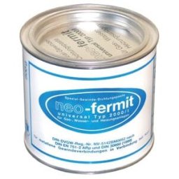 Nissen Mastic d'étanchéité NEO-FERMIT-UNIVERSAL 800g boîte pour installations gaz, eau et chauffage (01005)