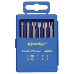 Klauke Ensemble d'embouts 6 pièces, 6 ronds, 73 mm KL335 (KL335)