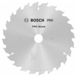 Lame de scie circulaire BOSCH Optiline Wood pour scies à onglet et à tronçonner 254 x 30 x 2,0 mm 24 (2608640434)