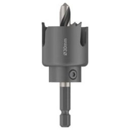BOSCH Scie-cloche pour bois et plaques de plâtre avec porte-outil, 30 x 27 mm (2608594491)