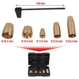 KS Tools Jeu de douille de montage de joint torique d'injecteur, 6 pcs. (400.9080)