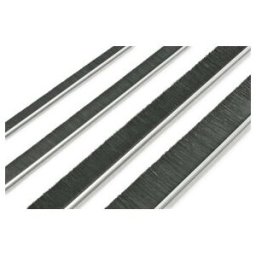 ELLEN Joint de seuil de porte IBS 50-70, rigide PP noir, L 3000, H 30/29 ; Elton (909300030)