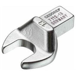 Clé à fourche d'insertion 7112-11 11mm SE 9x12 mat chromé acier au chrome-vanadi ; Gedore (7688980)