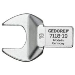 Clé à fourche d'insertion 7118-22 22mm 14x18 mat chromé CV GEDORE (7690610)
