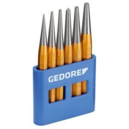 Ensemble de 6 pièces Gedore à enfoncer dans un support en PVC (8753680)