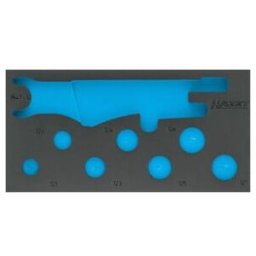 Insert en mousse souple HAZET à 2 composants 163-529L (163-529L)