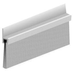 ELLEN Joint de seuil de porte IBS 50 à visser alu argent, H50 x L3000, HP30 ; Elton (40700030)