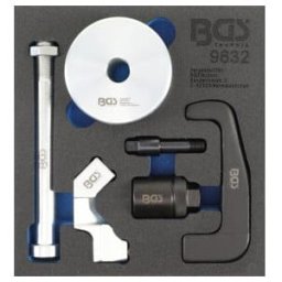 Insert de servante d'atelier 1/6 : Extracteur d'injecteurs pour injecteurs BOSCH CDI 6 pièces BGS ; BGS technic (9632)