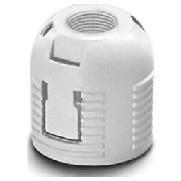 Houben Capuchon à emboîter G9 blanc, M10x1, pour bague E14 501942 (501942)