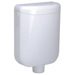 Pagette Chasse d'eau en saillie Ecolux pergamon, 6 l, bouton chasse/arrêt (795010172)