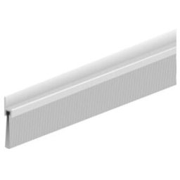 ELLEN Joint de seuil de porte IBS 50 non percé, alu argent, H50 x L2500, BH30 ; Elton (0309402)