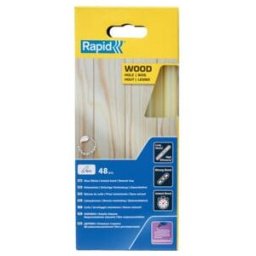 Rapid bâtons de colle bois, diamètre 12 x 190 mm, boîte de 48 pièces (5001421)