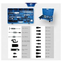 Brilliant Tools Jeu d’extracteurs d’injecteur, 41 pcs (BT551010)