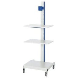 Support mobile pour ordinateur Rau LxPxH 650x650x1750mm (07-6018F.11)