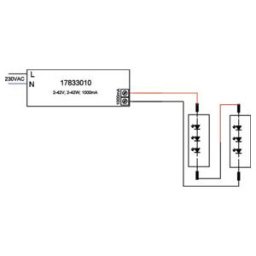 brumberg Convertisseur LED 1000mA 42W 17833010 (17833010)