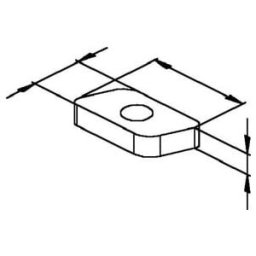 Niedax Écrou coulissant GSM 408 (GSM 408)