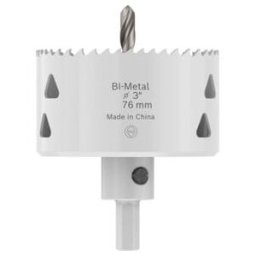 BOSCH Scie-cloche multi-matériaux avec porte-outil, 76 x 40 mm (2608594527)
