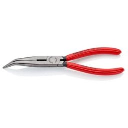 Pinces à becs demi-ronds avec tranchant, (pinces bec de cigogne) Knipex (26 21 200)