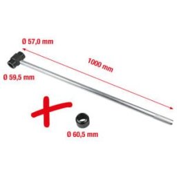 KS Tools Jeu de clés de maintien pour amortisseur de vibrations pour BMW, 5 pcs. (911.1720)