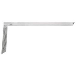 Helios-Preisser Équerre de menuisier, galvanisée brillante avec traceur, 800x320 mm (0396455)