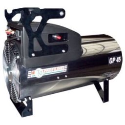 Chauffage à air pulsé au gaz 23-47 kW réglable en acier inoxydable ; TGO (65345/M)