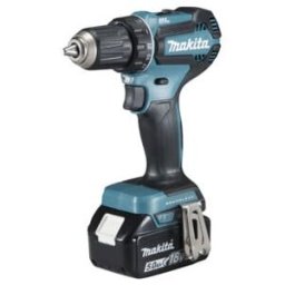 Perceuse-visseuse sans fil Makita 18V / 3,0 Ah, 2 batteries + chargeur en MAKPAC (DDF485RFJ)