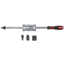 KS Tools M27+M17+10 mm Kit d'extracteur d'injecteurs avec masse à inertie, 1,5 kg, 4 pcs. (152.1275)