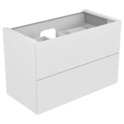 Keuco Meuble sous lavabo Edition 11 105x70x53,5 cm, avec LED, couleur tabac (31352850100)