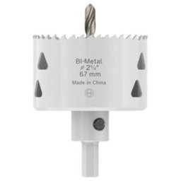 BOSCH Scie-cloche multi-matériaux avec porte-embout, 67 x 40 mm (2608594524)