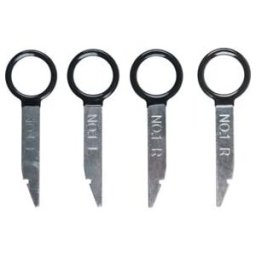 Jeux de kit de démontage pour poste autoradio, 4 pcs. ; KS Tools (500.1373)