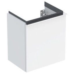 Geberit Meuble sous lavabo iCon 37x41,5x27,9 cm, 1 tiroir, à droite, blanc/lavande hg/Gr. vc (502300012)