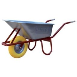 Eurocar Brouette roue pleine 400/100 mm 100 l ; Carl Capito (11626)