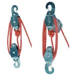 Schoerken Poulie de levage 220kg sans frein de corde ; E/D/E (10807)
