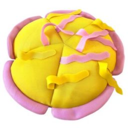 Westmann Pouf et animal flottant Méduse Rose 80 × 80 × 18 cm ; 50NRTH GmbH (ZHOL2508)