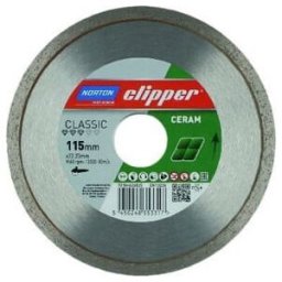 CLIPPER Disque diamanté de coupe CLA Ceram 1670 125x22,23 mm ; Saint-Gobain (70184626826)