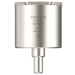 BOSCH Scie-cloche pour carrelage avec porte-outil, 53 x 40 mm (2608594547)