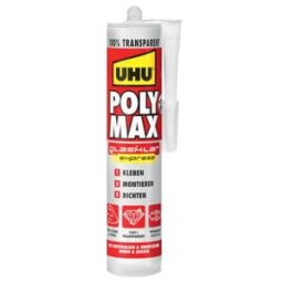 UHU 1K-Hybrid-Polymer POLY MAX EXPRESS transparent 300 g cartouche (47855)