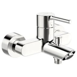 Hansa Mitigeur monocommande bain HANSAVANTIS AP, raccord S, bec 154 mm, levier à broche, chrome (52442267)