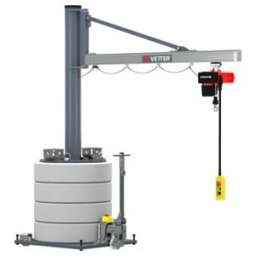 Vetter Grue colonne mobile MOBILUS MOB12-US5-2,9 Palan électrique à chaîne 500 kg, 2,4 m ; VETTER Krantechnik (MOB12-US5-2,4+SIXX4F-BL+V1590)