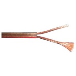 bda connectivity Câble haut-parleur trans/rouge LSP 2x4,00(hfl) S100 (1957148)