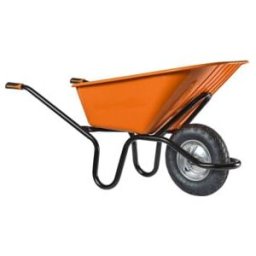 HAEMMERLIN Brouette Crusader Bac en plastique 120 L (305210001)